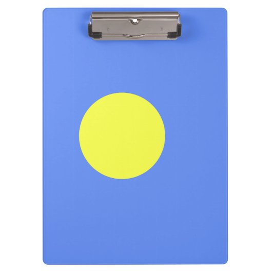 Palau-vlag Klembord (Voorkant)