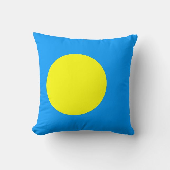 Palau vlag kussen (Voorkant)