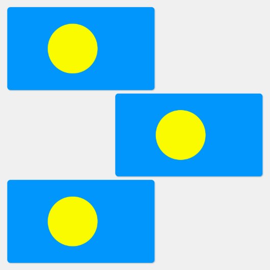 Palau-vlag Labels (Groep)