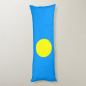Palau vlag lichaamskussen (Achterkant (Verticaal))
