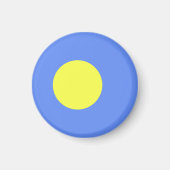 Palau-vlag Magneet (Voorkant)