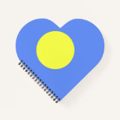 Palau-vlag Notitieboek (Voorkant)