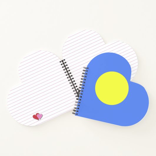 Palau-vlag Notitieboek (Binnen)