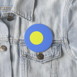 Palau-vlag Ronde Button 7,6 Cm