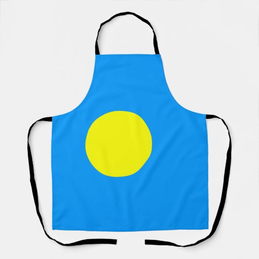 Palau vlag schort (Voorkant)