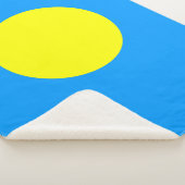 Palau vlag sherpa deken (3/4)