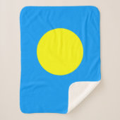 Palau vlag sherpa deken (Voorkant)