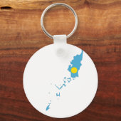 Palau-vlag Sleutelhanger (Voorkant)