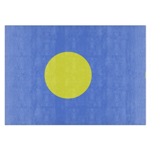 Palau-vlag Snijplank (Voorkant)