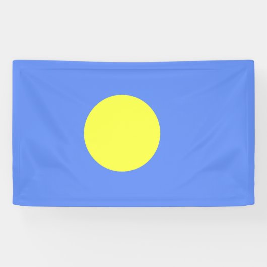 Palau-vlag Spandoek (Horizontaal)