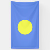 Palau-vlag Spandoek (Verticaal)