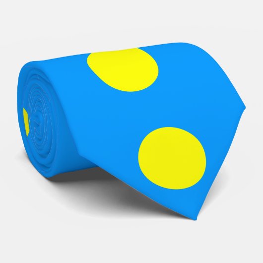 Palau-vlag Stropdas (Opgerold)