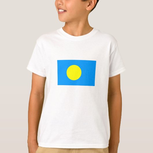 Palau-vlag T-shirt (Voorkant)