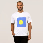Palau-vlag T-shirt (Voorkant volledig)