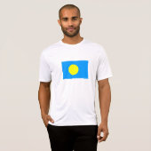 Palau vlag t-shirt (Voorkant volledig)
