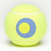 Palau-vlag Tennisballen (Achterkant)