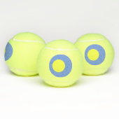 Palau-vlag Tennisballen (Multi)