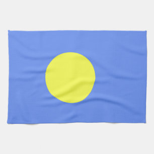 Palau-vlag Theedoek