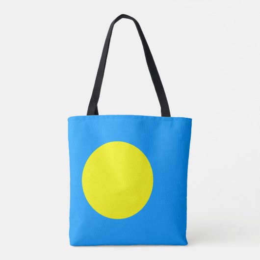 Palau vlag tote bag (Achterkant)