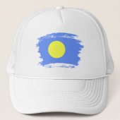 Palau-vlag Trucker Pet (Voorkant)