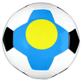 Palau vlag voetbal (Gedraaid)