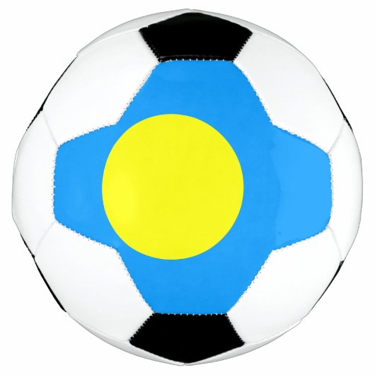 Palau vlag voetbal (Voorkant)