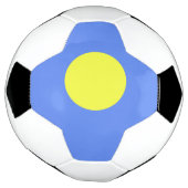 Palau-vlag Voetbal (Gedraaid)