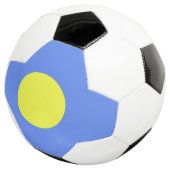 Palau-vlag Voetbal (Drie kwart)