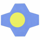 Palau-vlag Voetbal (Enkel)