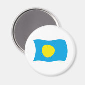 Palau Vlagmagneet Magneet (Voorkant / Achterkant)