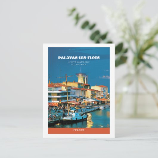 Palavas-les-Flots ZRYU98 Briefkaart (Staand voorkant)