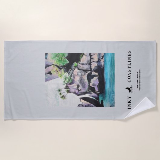 Palawan Beach Towel Strandlaken (Voorkant)