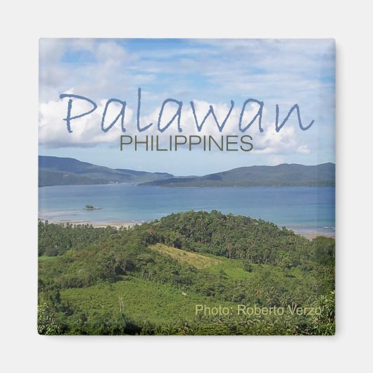 Palawan Filipijnen Reizen Souvenir Magnet (Voorkant)