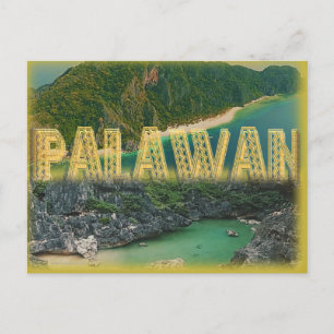Palawan het "beste eiland in de wereld " briefkaart