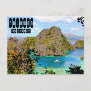 Palawan Island in de Filipijnen Briefkaart