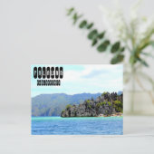 Palawan Island in de Filipijnen Briefkaart (Staand voorkant)