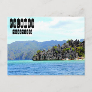 Palawan Island in de Filipijnen Briefkaart