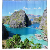 Palawan Lagoon, Filippijnen Douchegordijn (Voorkant)