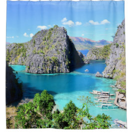 Palawan Lagoon, Filippijnen Douchegordijn