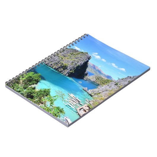 Palawan Lagoon, Filippijnen Notitieboek (Linkerzijde)