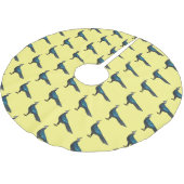 Palawan pauock fazant vogel cartoon illustratie kerstboom rok (Gekanteld)