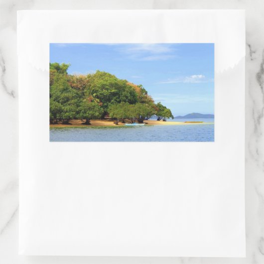 Palawan Rechthoekige Sticker (Tas)