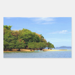Palawan Rechthoekige Sticker