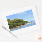 Palawan Rechthoekige Sticker (Envelop)