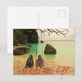 Palawan's beste liefdesverhaal briefkaart (Voorkant / Achterkant)