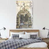 Palazzo Barberi, Montauro, Italy Canvas Afdruk (Insitu (Slaapkamer))