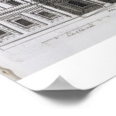 Palazzo Barberini op de Quirinale, afgewerkt op 16 Poster (Hoek)