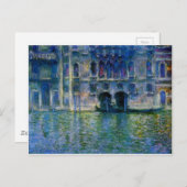 Palazzo da Mula bij Venetië door Claude Monet Briefkaart (Voorkant / Achterkant)
