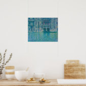 Palazzo da Mula, Venetië (1908) door Claude Monet Poster (Keuken)