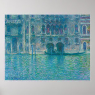 Palazzo da Mula, Venetië - Claude Monet Fine Art Poster